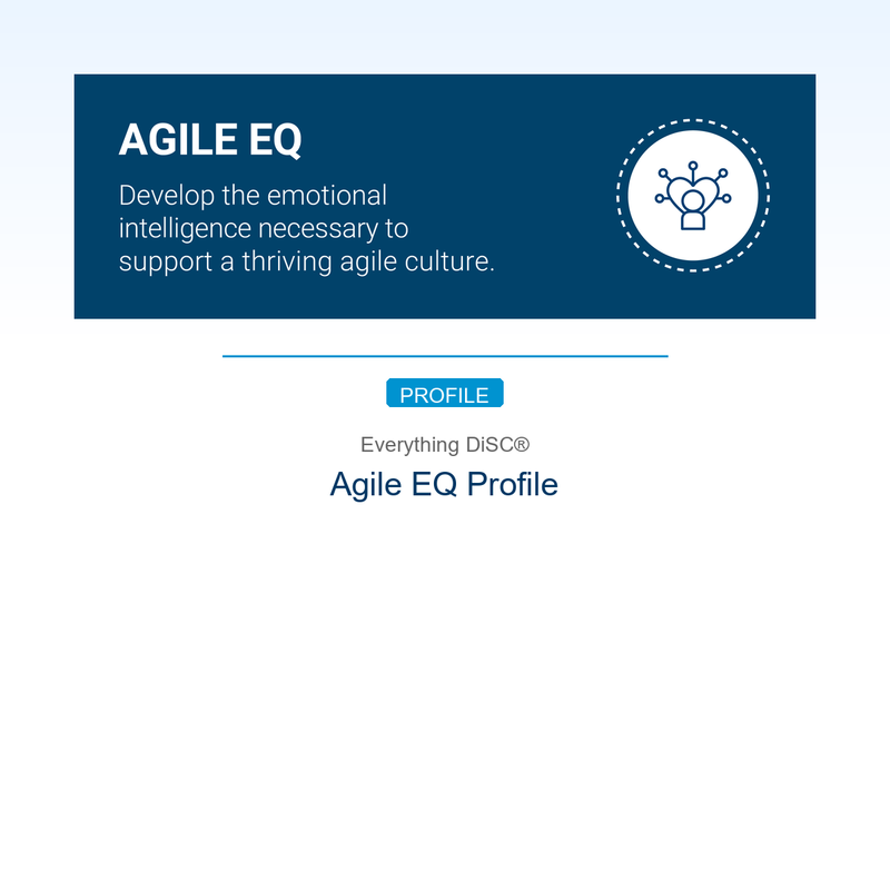 Everything DiSC Agile EQ Profile