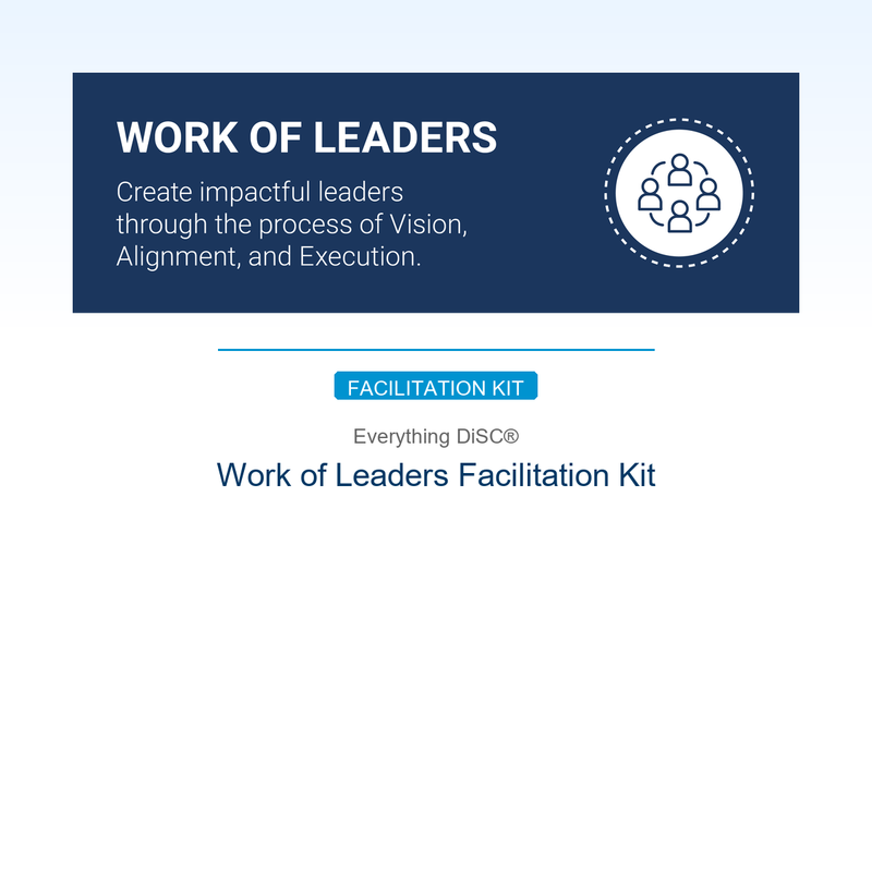 Everything DiSC Work of Leaders Downloadable Facilitation Kit