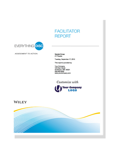 Everything DiSC Facilitator Report for NCAA